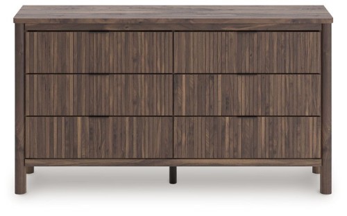 Pamytta - Brown - Six Drawer Dresser