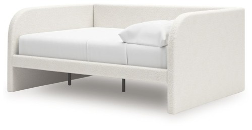 Arloster - Tan / White - Twin Upholstered Day Bed