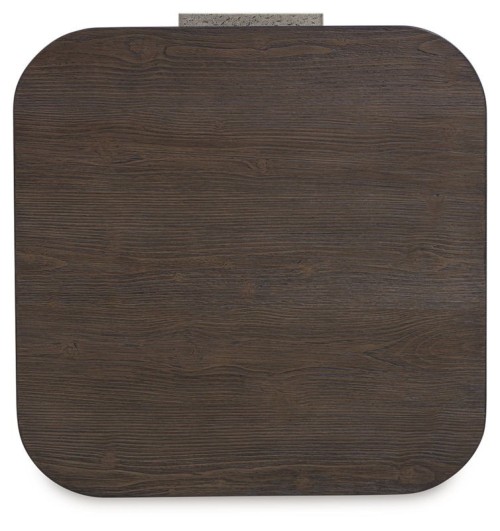 Neo - Rich Brown - Square End Table