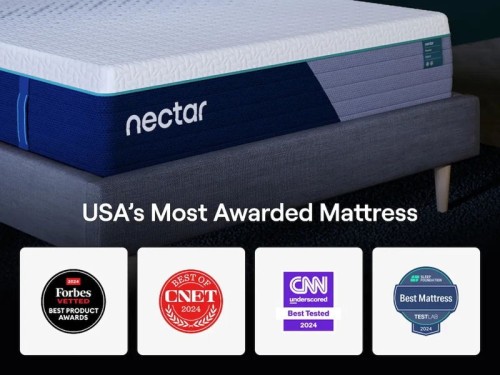 Nectar Premier Hybrid 5.1 - White - Queen Mattress