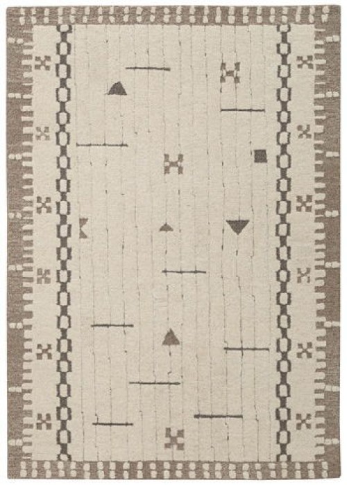 Dot - Cream / Brown / Taupe - Medium Rug