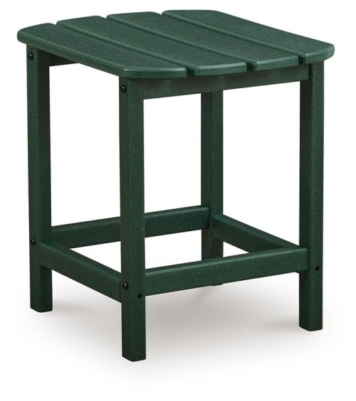 Sundown Shores - Green - Rectangular End Table