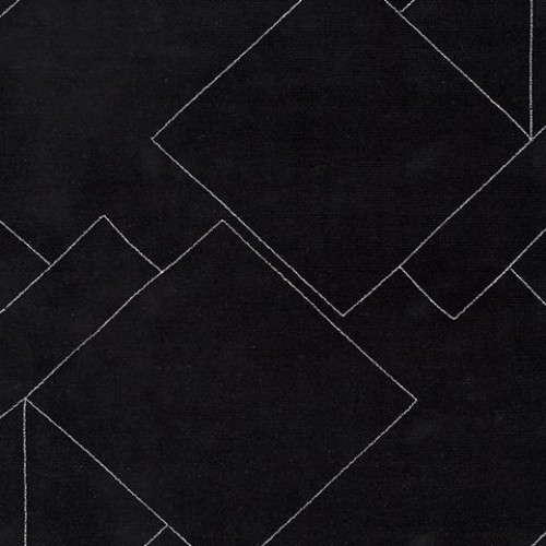 Marav - Black / White - Medium Rug