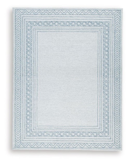 Azelhurst - Blue / Ivory / Gray - Medium Rug