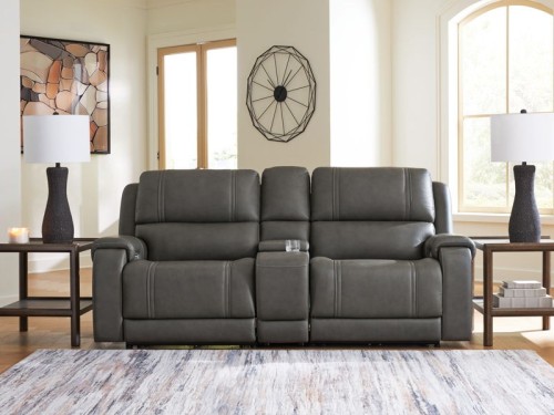 5Z - Pittson - 6-Piece Power Reclining Sectional With Storage Console - Anchor