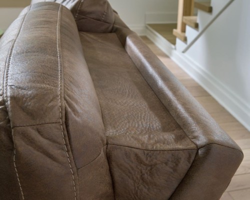 Beckley Place - Earth - Power Recliner With Adjustable Headrest