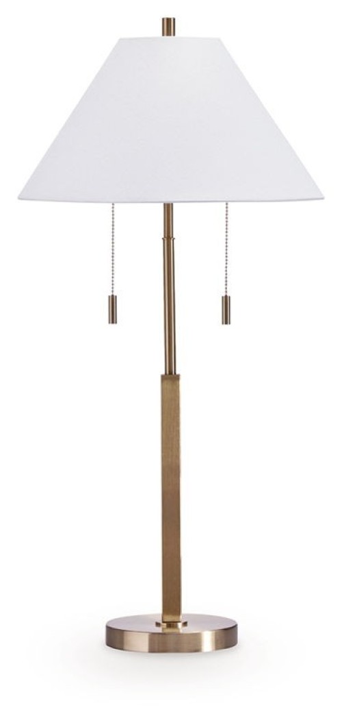 Haigwood - Gold Finish - Metal Floor Lamp