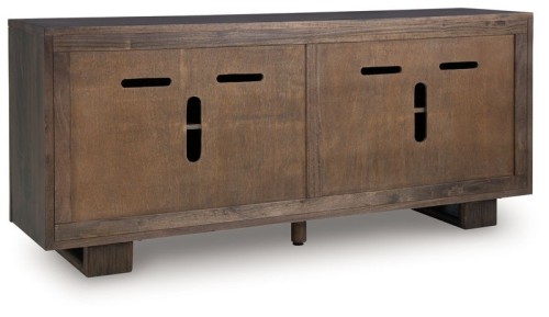 Cato - Dark Brown - Accent Cabinet