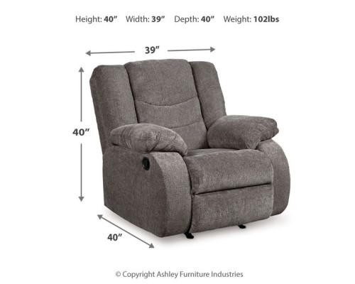 Tulen - Gray - Rocker Recliner