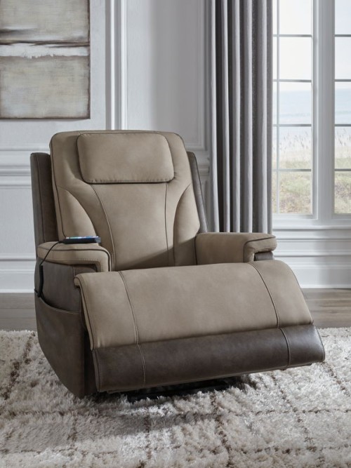 4Z-Peaceful Pause - Serenity Zone - Slate - Power Lift Recliner