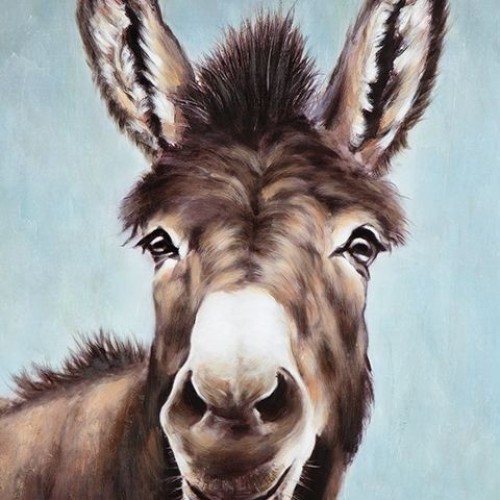Landerton - Brown / Blue / White - Wall Art