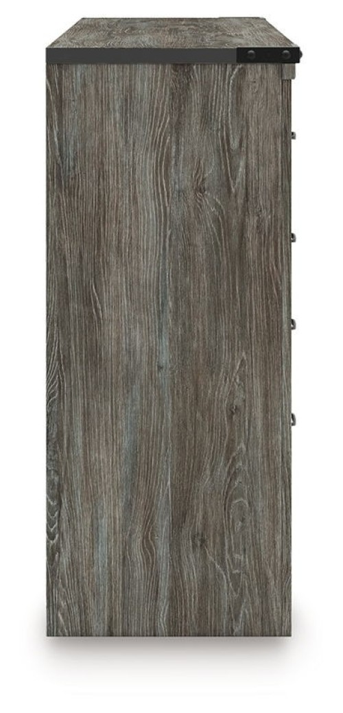Frandern - Gray - Dresser And Mirror