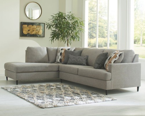 Santasia - Granite - Right Arm Facing Corner Chaise 2 Pc Sectional
