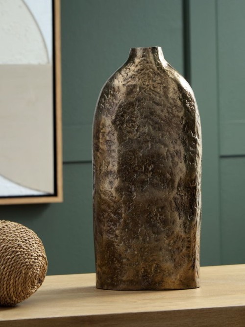 Wallmond - Antique Brass Finish - Vase - 13"
