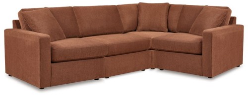 Modmax - Spice - 5-Piece Sectional With 3 Armless Chairs And LAF / RAF Corner Chairs