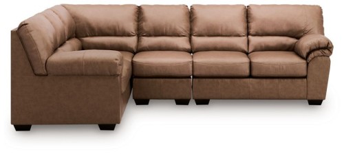 WillowBend - Caramel - 2-Piece Sectional With RAF Loveseat