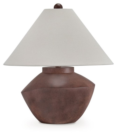 Honsworth - Antique Brown - Poly Table Lamp