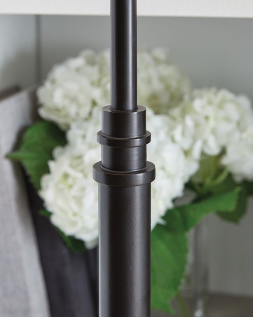 Wimner - Antique Bronze Finish - Metal Floor Lamp