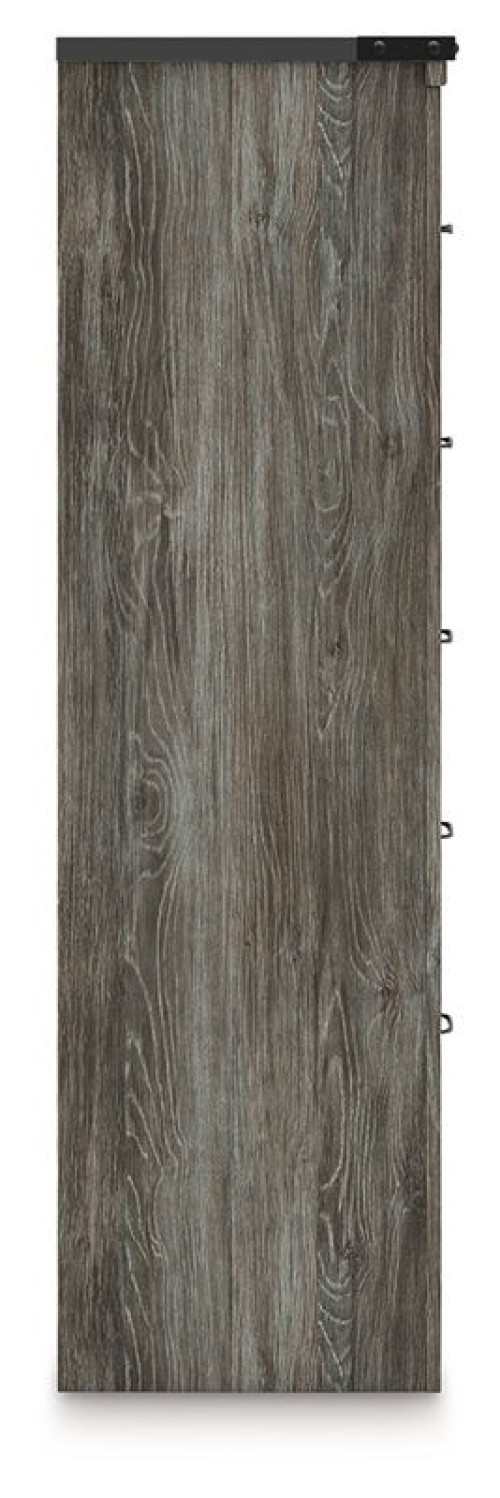 Frandern - Gray - Five Drawer Chest