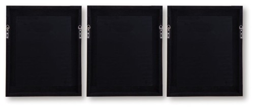 Hendridge - Taupe / White - Wall Art Set (Set of 3)