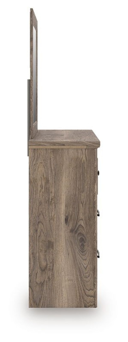 Rusticott - Brown - Dresser And Mirror