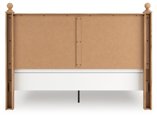 Aleaport - Warm Brown - King Panel Bed