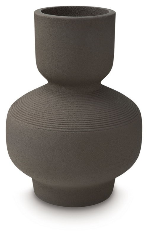 Dalsen - Brown - Vase - 13.11"