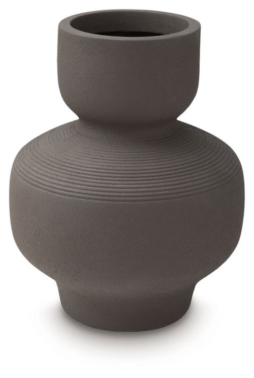Dalsen - Brown - Vase - 13.11"