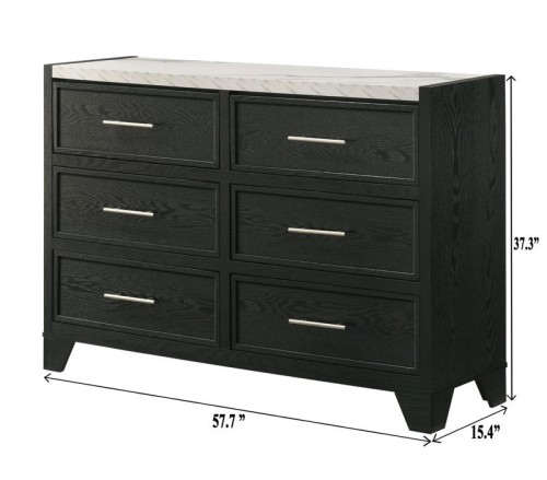 Lamar - Dresser - Black