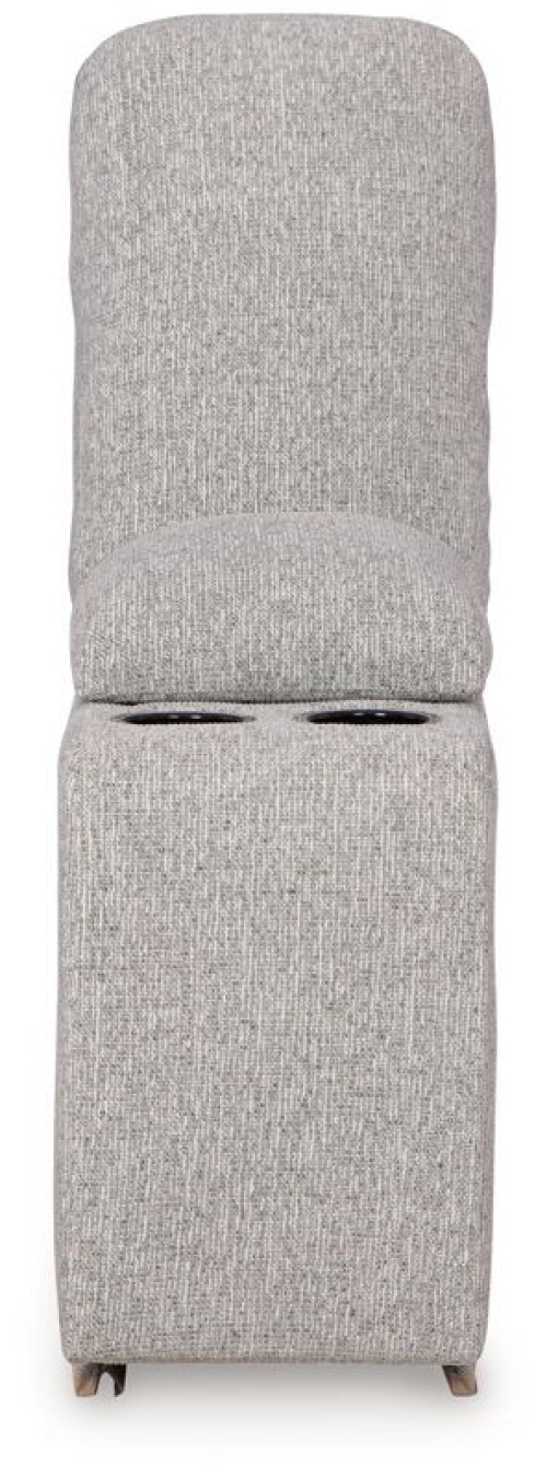 Acklen Place - 3-Piece Sectional With Storage Console - Pewter