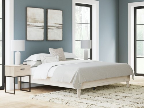 Socalle - Black - Twin Platform Bed