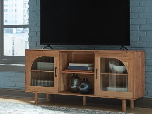Adway - Natural Brown - Accent Cabinet