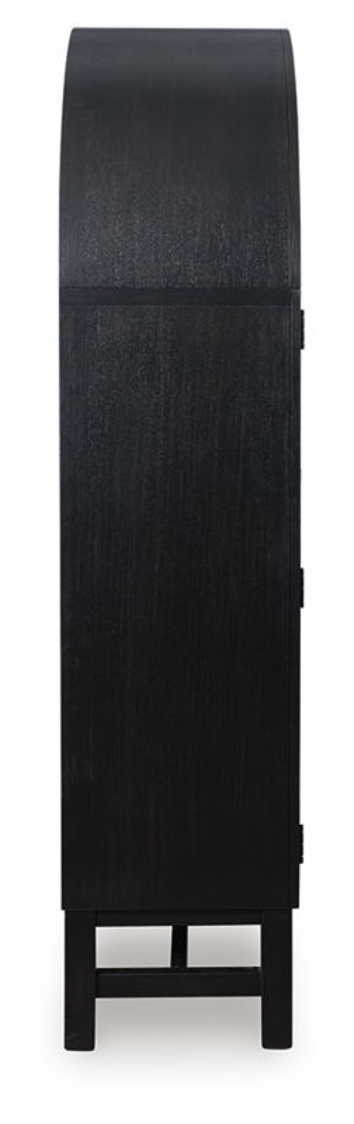 Greddinton - Black / Brown - Display Cabinet
