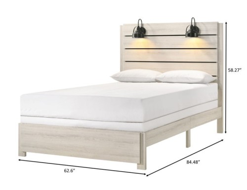 Carter - Full 4 Piece Bedroom Set - Brown