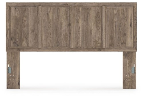 Rusticott - Brown - King Panel Headboard