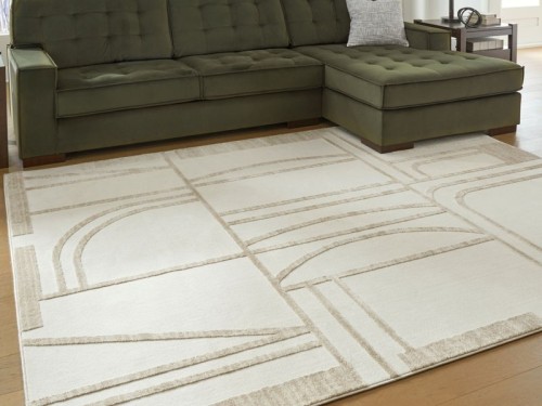 Farongrove - Ivory / Beige - Large Rug