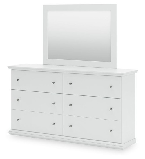 Bostwick Shoals - White - Dresser and Mirror