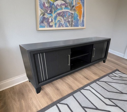 Charlie - TV Stand - Charcoal