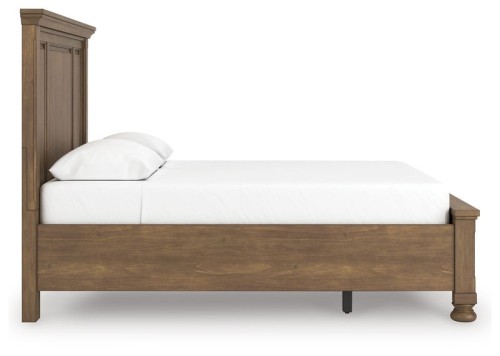Feddinger - Medium Brown - California King Panel Storage Bed