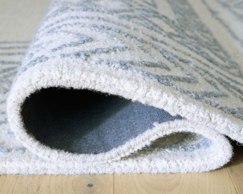 Azelhurst - Blue / Ivory / Gray - Medium Rug