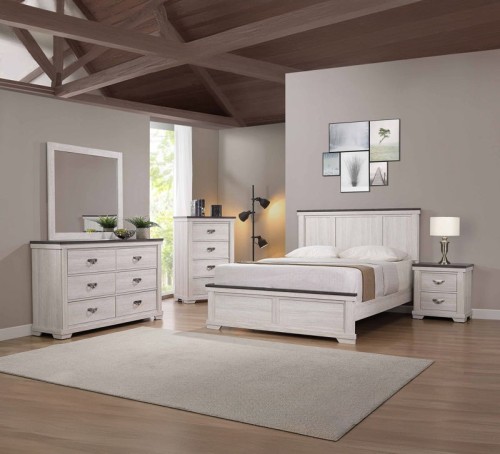Leighton - Full 4 Piece Bedroom Set - White
