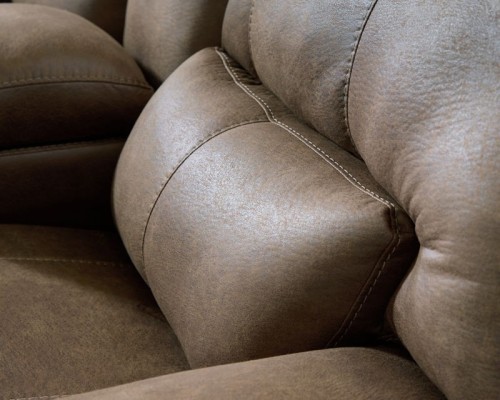 Beckley Place - Earth - Power Recliner With Adjustable Headrest