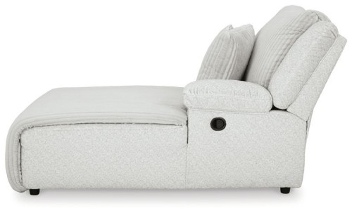 Top Tier - Alloy - 3-Piece Sectional Reclining Chofa With Raf Press Back Chaise