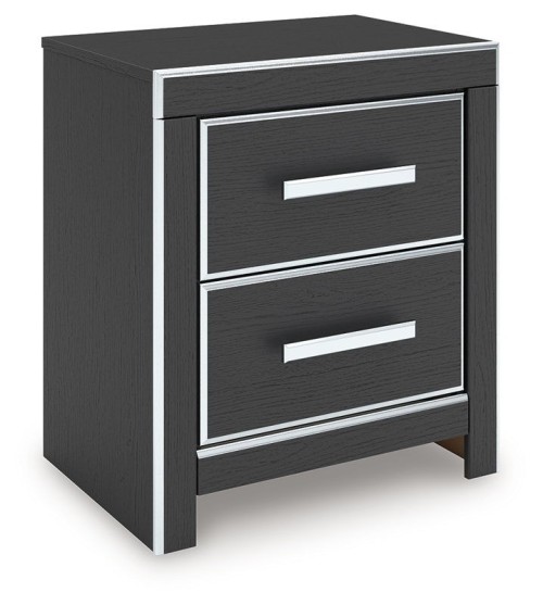 Zuraleus - White - Two Drawer Night Stand