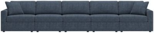 Modmax - Ink - 4-Piece Sectional With LAF / RAF Corner Chairs And Wedge