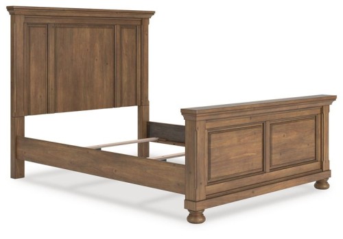 Feddinger - Medium Brown - King Panel Bed