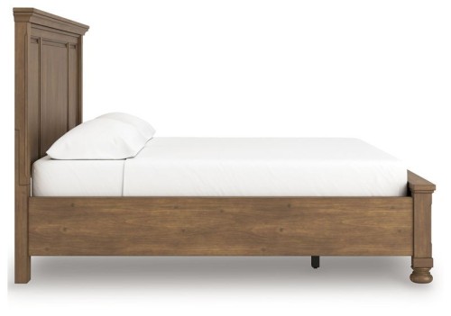 Feddinger - Medium Brown - California King Panel Storage Bed