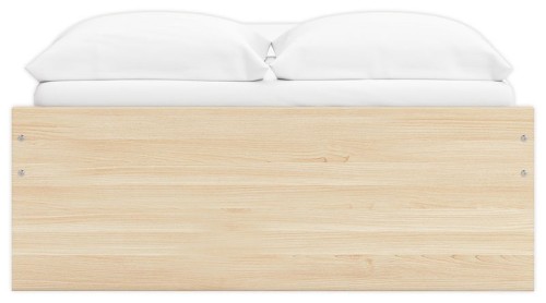 Onita - Natural - Twin Platform Bed With 1 Side Storage