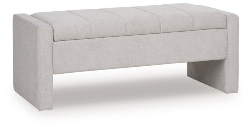 Akselman - Gray - Storage Bench