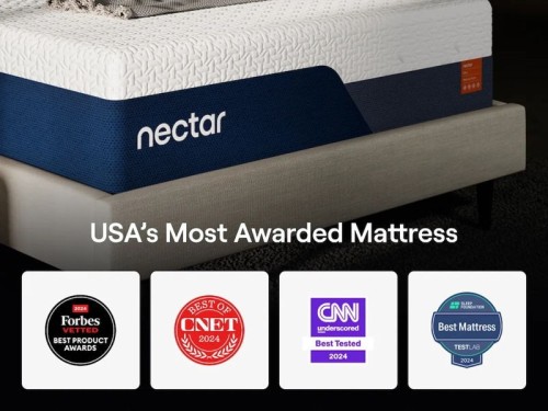 Nectar Ultra Memory Foam 5.1 - White - Queen Ultra Plush Mattress